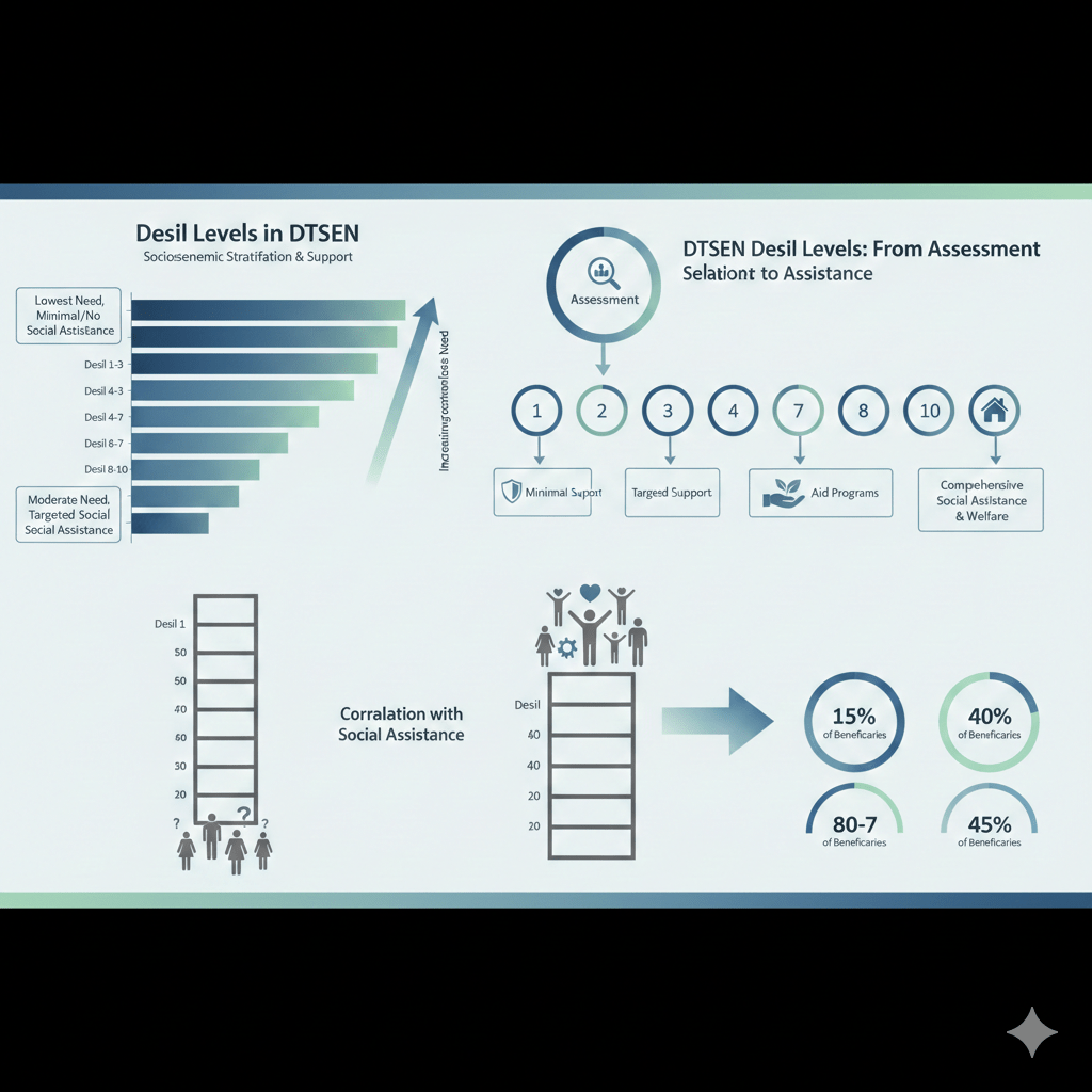 Desil Levels in DTSEN: Meaning of 1–10 and Relation to Social Assistance 2 Desil Levels in DTSEN