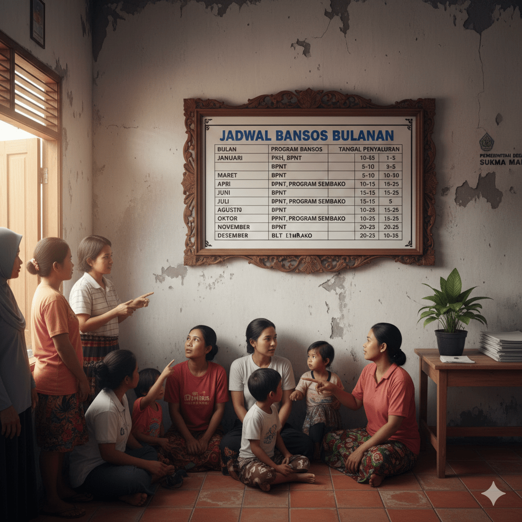 Jadwal Bantuan Bulanan: Cara Cek Info Pencairan yang Akurat (2026) 5 jadwal bansos bulanan