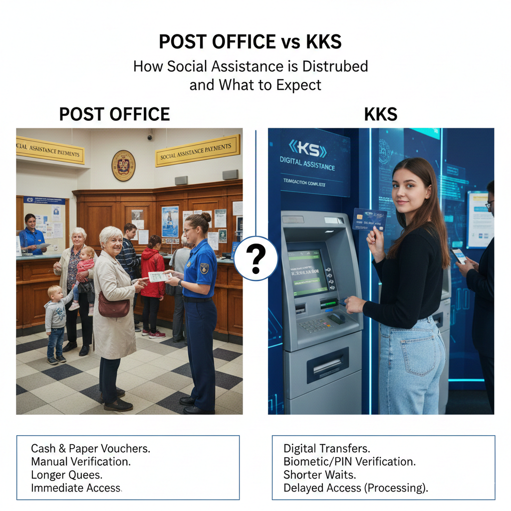 Kantor Pos vs KKS: Cara Penyaluran Bansos dan Apa yang Perlu Kamu Siapkan 2 Kantor Pos vs KKS