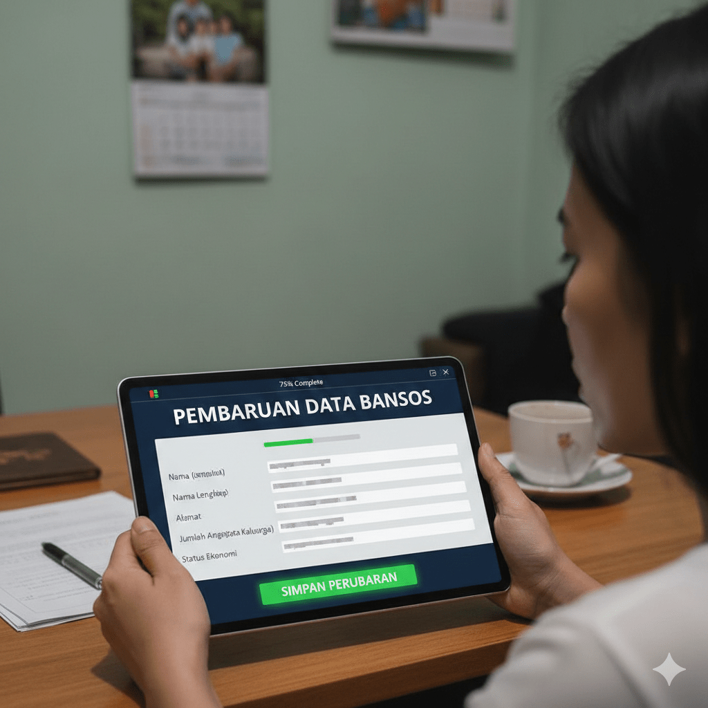 Update Data Bansos 2025: Panduan Lengkap Pembaruan DTKS, Cek Status, dan Solusi Error 2 Update Data Bansos